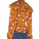 Majorelle Floral Ruffle Blouse Photo 2