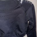 Gymshark black energy seamless long sleeve crop top Photo 1