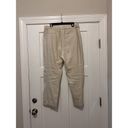 J.Jill  Linen Stretch Pants Womens Large Wide Leg Tan Elastic Waist Pockets Photo 4