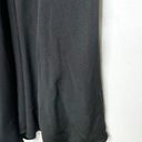 Off-White  Draped Long Sleeve Jersey Dress Black NWT in Size 38 (XS) Photo 4