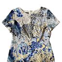 Talbots Short Sleeves Floral Printed Dress Size 10 Photo 2