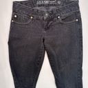 Guess ‎ Jeans Womens Black Denim Slim Fit Low Rise Stretch Dark Wash Size 26 Photo 5