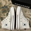 Converse White Platform Photo 2