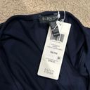 Eileen Fisher  Midnight blue v-neck K/L shaped dress Photo 3