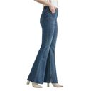 Lee  Women's Heritage High Rise Flare Jean with Raw Hem Size 16M NWT Photo 1