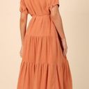 Petal and Pup  Adara Midi Dress in Orange  Photo 2