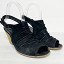 Paul Green  Rival Black Suede Slingback Sandals Size 7.5 Women’s Photo 0