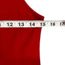 Commando  Tailored Slip Dress Womens M/L Red Adjustable Straps Classic Stretch Photo 5