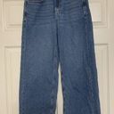 American Eagle  Jeans Womens 6S High Rise Ultra Wide Leg Medium Wash Skater (T30) Photo 0