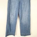 Gap  Medium Wash Sky High Wide Leg Denim Jeans, Size 8 Tall Photo 4