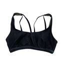 JoyLab  Dark Green & Black Snakeskin Reptile Print Strappy Sports Bra Size XS Photo 0