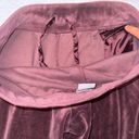 Nike Women’s Burgundy  Velour Pants size M soft fleece-lined cabincore blokecore Photo 6