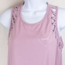 Grayson Threads  Pink Knit Mood Tank, Medium Photo 2