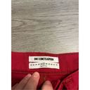 One Teaspoon ONE x  Vanguard Mid Waist Relaxed Fit Demin Skirt Red Envy Sz 27 Photo 3