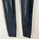 Spanx  Faux Leather Pebbled Textured Croc Leggings Size Small Photo 5