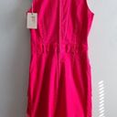 NWT Preen Line • Red Denim Tiered Ruffle Sheath V Photo 8