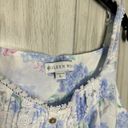 Blossom Eileen West Hydrangea  Mini Chemise Nightgown Cotton Dress size L Large Photo 6