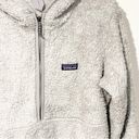 Patagonia  Women’s Large Grey Los Gatos Fleece Hoody Sweatshirt Off Shroom Photo 1