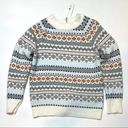 Treasure & Bond  Fair Isle Crewneck winter Sweater Photo 2