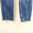 We The Free  People High Waist Slim Ripped Stretch Ankle Cropped blue jeans 27 Photo 5