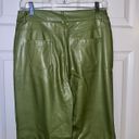 SheIn Olive Faux Leather Cargo Pants Photo 3