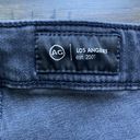 AG Adriano Goldschmied  High Rise Slim Straight Jean Women’s Size 29 Mari Black Photo 4