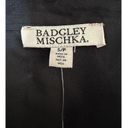 Badgley Mischka  Small Tunic Dress White Black Palm Tree Embroidered NEW NWT Photo 13