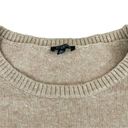 Talbots  Tan Petite Owl Sweater Knit Round Neck Pullover Long Sleeve Womens XLP Photo 2