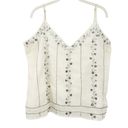 Idyllwind  Womens Floral Beaded Embellished Western Sleeveless Cami Blouse Size L Photo 0