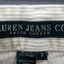 Krass&co Lauren Jeans  Pants Womens 2 Cream Corduroy Straight Ralph Lauren Photo 3