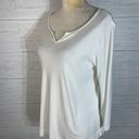 J.Jill  3/4 sleeve shirt tail tee pima cotton size Small Photo 2