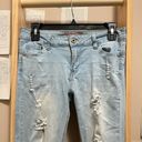 Wax Jean Light Blue Ripped Jeans with Pockets Photo 4