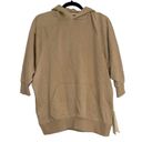 Fear of god NWT  Essentials 3/4 Sleeve 77 Oversized Hoodie in Oak XS Photo 2