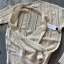 ASTR  The Label Knit Sweater Womens Small Wrap Front Cream Photo 3