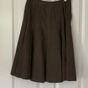 CAbi  BROWN ALINE LADIES MIDI SKIRT SZ 2 Photo 0