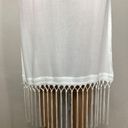 l*space New. L* white fringe lace up cover up. Small. Retails$99 Photo 12