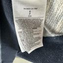 Banana Republic  Navy Gray Long Sleeve Hooded Open Back Short Sweatshirt Size S Photo 7