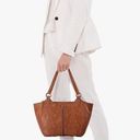 The Sak  Bolinas Satchel Leather Everyday Tote Teak NWT Photo 2