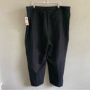 Ralph Lauren Lauren  Black Pleated Wide Leg Trousers NWT Size 22W Photo 1