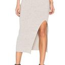 BCBGeneration BCBG Ribbed Sweater Leg Slit Pencil Midi Skirt Photo 0