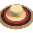 Target  Wide Brim Floppy Striped Oversized Straw Sun Hat Photo 0