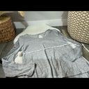 Ariat  Gray Studded Keyhole Split Back Longsleeve Tee Photo 1