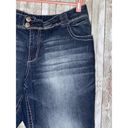 Bermuda Women's Angels  Cuffed Blue Denim Jean Shorts Size 18W Photo 1