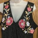 Xhilaration Black Lace Embroidered Dress Photo 1