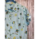 st. john's bay Women's  Beach Ball Umbrella Vacation Button Shirt Blouse Size 1X Photo 5