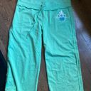 PINK - Victoria's Secret Victoria’s Secret Pink Vintage Y2K Pink Royalty Cropped Sweatpants Size Medium  Photo 9