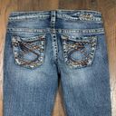 Silver Jeans Silver Frances Embroidered Back Pockets Low Rise Capri Jeans Photo 5