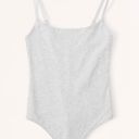 Abercrombie & Fitch Gray Bodysuit Photo 0