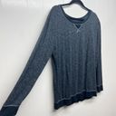 Felina  Space Dye Charcoal Women's Athleisure Sweatshirt Size Large Soft Cozy Photo 4