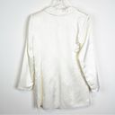 ZARA NWT  Bloggers Fave Double Breasted Satin Blazer M Cream Photo 2